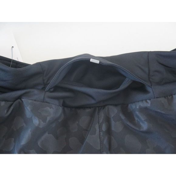 Nike DD6030 010 Women's Sz M Black Dri-Fit Running Crew Shorts - Picture 3 of 5